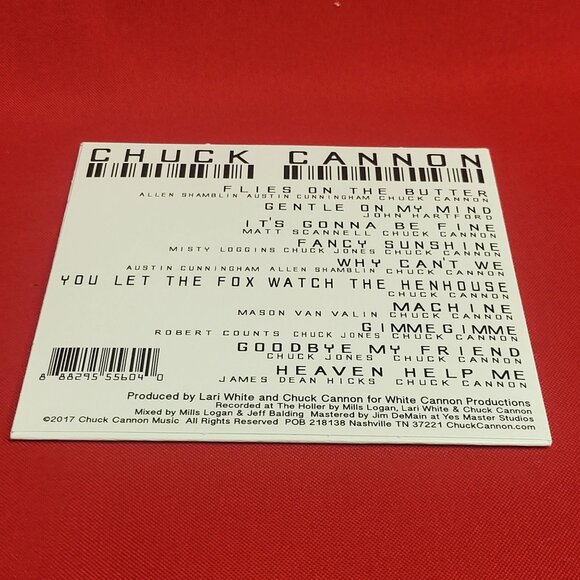 Machine Chuck Cannon CD 2017 Signed - Picture 4 of 8